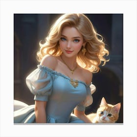 Cinderella 139 Canvas Print