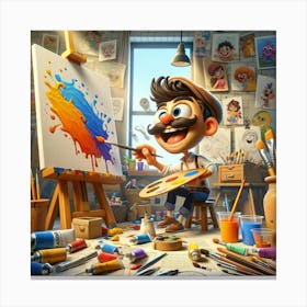 Artist'S Studio 1 Canvas Print