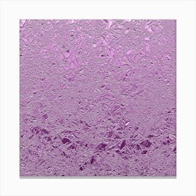 Plum Aluminum Foil Canvas Print