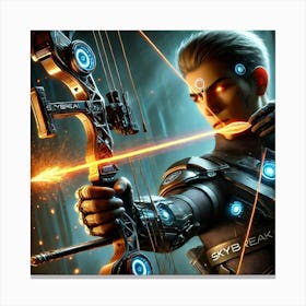 Skybreak Archer Precision Energy Bow Canvas Print