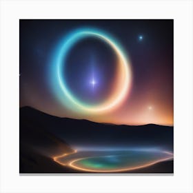 Ring Of Light Canvas Print