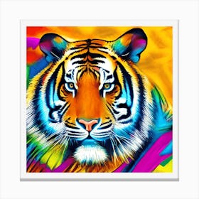 Tiger Painting Canvas Print