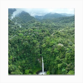 La Fortuna Waterfall, Costa Rica 1 Canvas Print