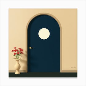 Blue Door Canvas Print