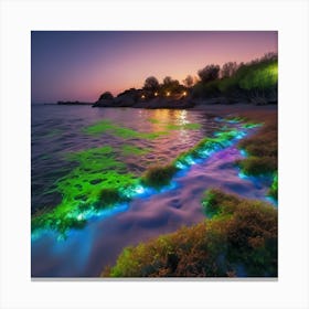 Glow In The Dark Canvas Print