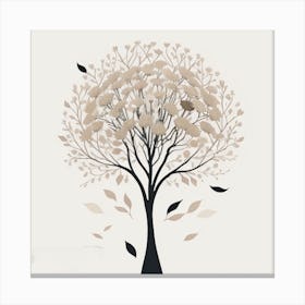 Tree Of Life Minimalist Canvas Print