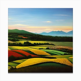 View From The Hills Canvas Print