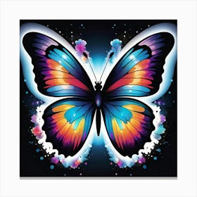 Butterfly Painting 158 Canvas Print