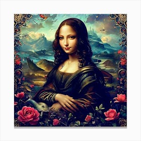 Mini lisa Canvas Print