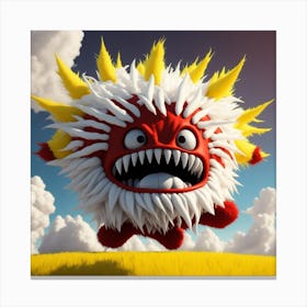 Monster 10 Canvas Print