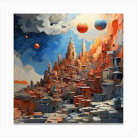 Cityscape Canvas Print