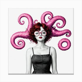 Octopus 9 Canvas Print