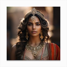 Indian Queen 1 Canvas Print