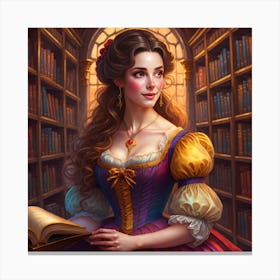 Belle Canvas Print