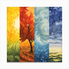 Four Seasons 3 Canvas Print