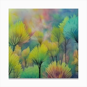 Pastel Nature 1 Canvas Print