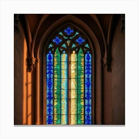 Stained Glass Window 2 Canvas Print