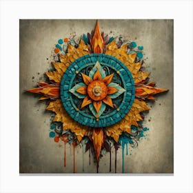 Compass Canvas Print