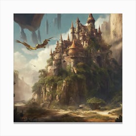 Fantasy Castle 49 Canvas Print