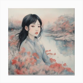 Chinese Girl 3 Canvas Print