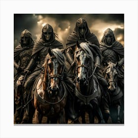 The Four Horsemen Of The Apocalypse Canvas Print