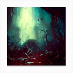 Mythical Mirage Canvas Print