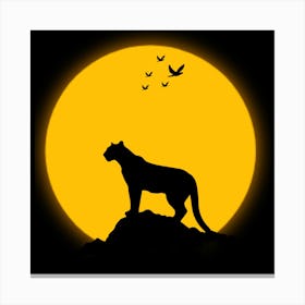 Phantom In Moonlight Canvas Print