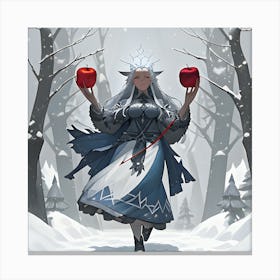 Snow Queen Canvas Print