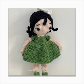 Doll Pattern Canvas Print