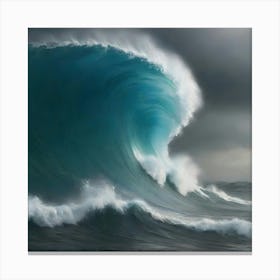 Big Wave 1 Canvas Print