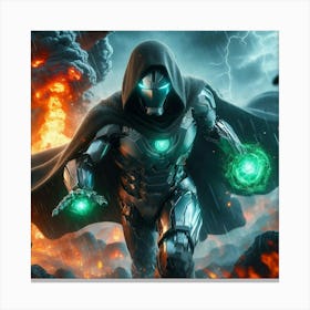 Infamous Ironman 3 Canvas Print