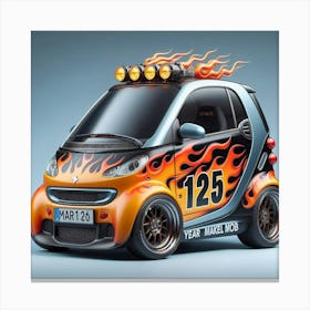 Smart Fortwo Canvas Print