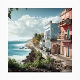 Cuba Paradise Canvas Print