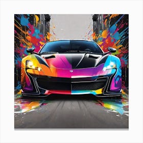 Mclaren Sports Car 1 Canvas Print