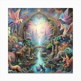 Enchanted Forest 1 Canvas Print