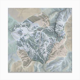 Powder Mountain Canvas Print