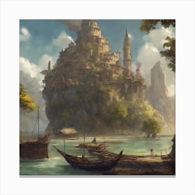 Fantasy Castle 68 Canvas Print