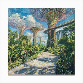 Gardens By The Bay 3 Canvas Print