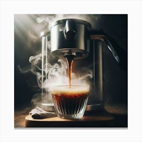 Hot Coffee Canvas Print