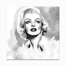 Screen Goddess Canvas Print