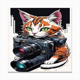 amazing camera man Canvas Print