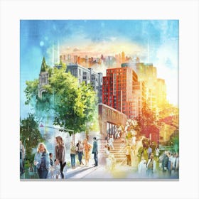 Cityscape Canvas Print