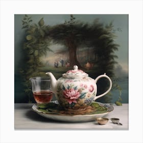 Teapot Canvas Print