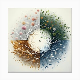 Four Seasons 1 Canvas Print