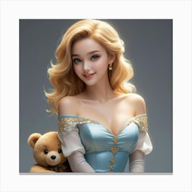 Cinderella 180 Canvas Print