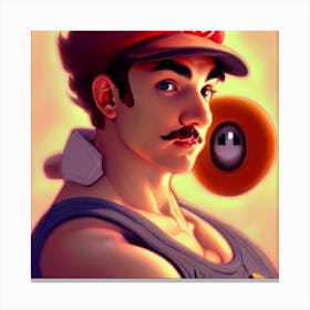 Mario Bros 5 Canvas Print