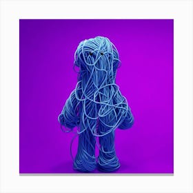 Thread man Canvas Print