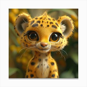 Cheetah 1 Canvas Print