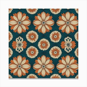 Floral Pattern Canvas Print