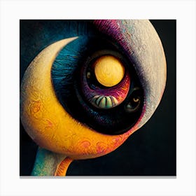 Round off Canvas Print